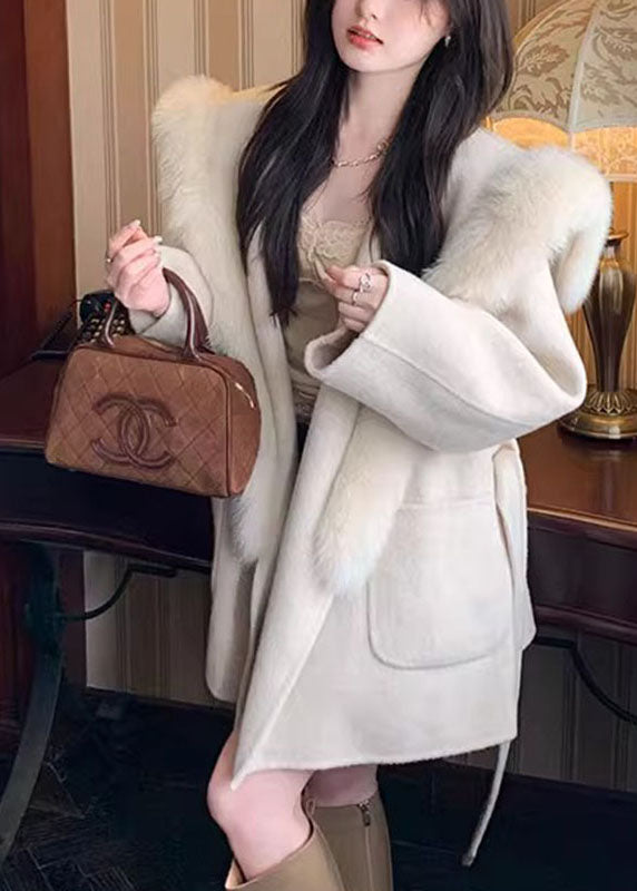 Women's Hoodie Coat Tie Waist Long Sleeve 3