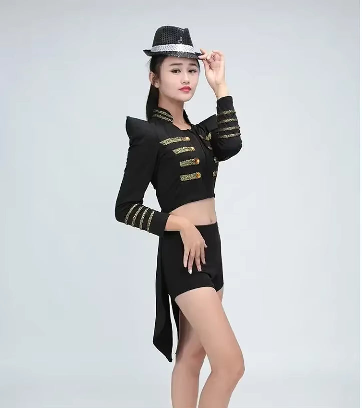 Women's Jazz Dance Jacket Classic Performance Style 1