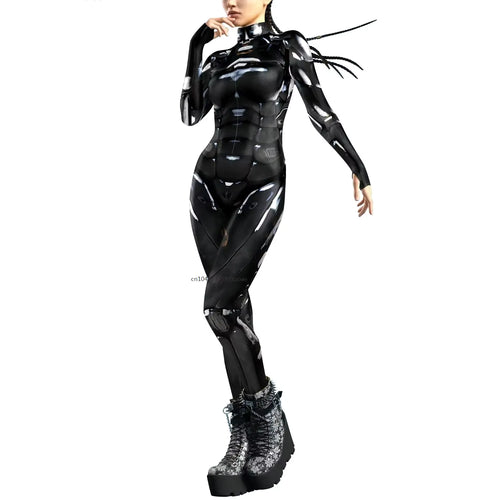 Women's Jumpsuit Futuristic Punk Style 0