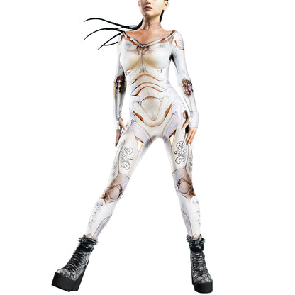 Women's Jumpsuit Futuristic Punk Style 18