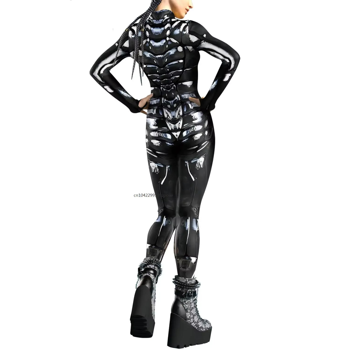 Women's Jumpsuit Futuristic Punk Style 4