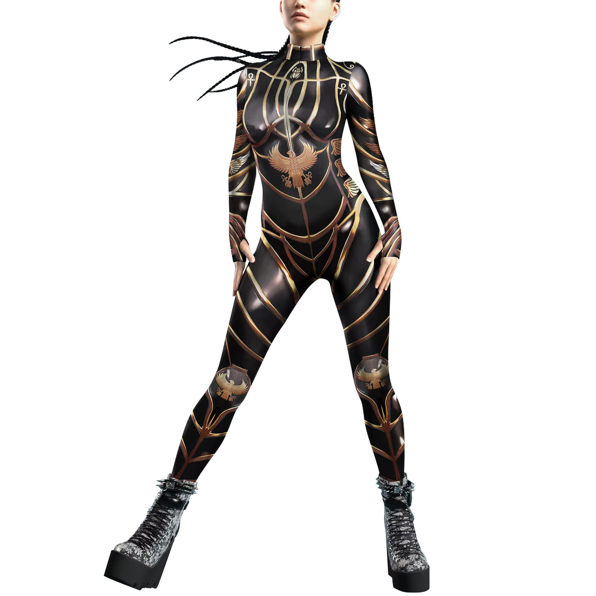Women's Jumpsuit Futuristic Punk Style 6