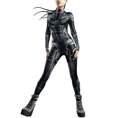 Women's Jumpsuit Futuristic Punk Style 9