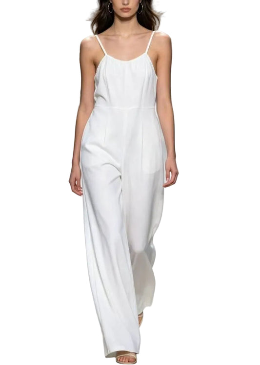 Women's Jumpsuit High Waist Patchwork Style 0