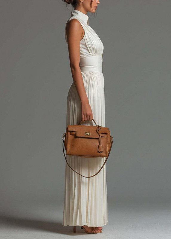Women's Jumpsuit Sleeveless Zip-Up with Textured Print 1