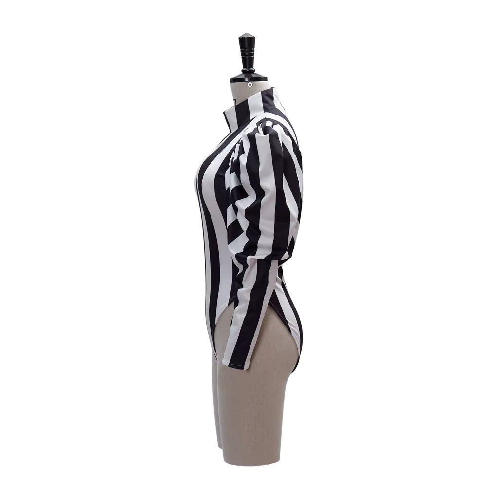 Women's Jumpsuit Victorian Gothic Striped Cosplay Costume 2