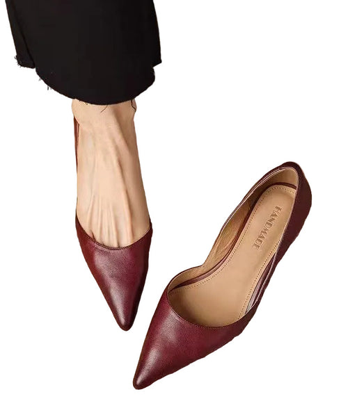 Women's Kitten Heel Pointed Toe Pumps 0