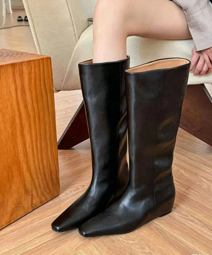 Women's Knee Boots Wedge Style 0