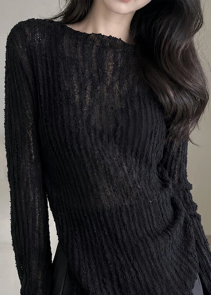 Women's Knit Sweater Slim Fit Long Sleeve 4