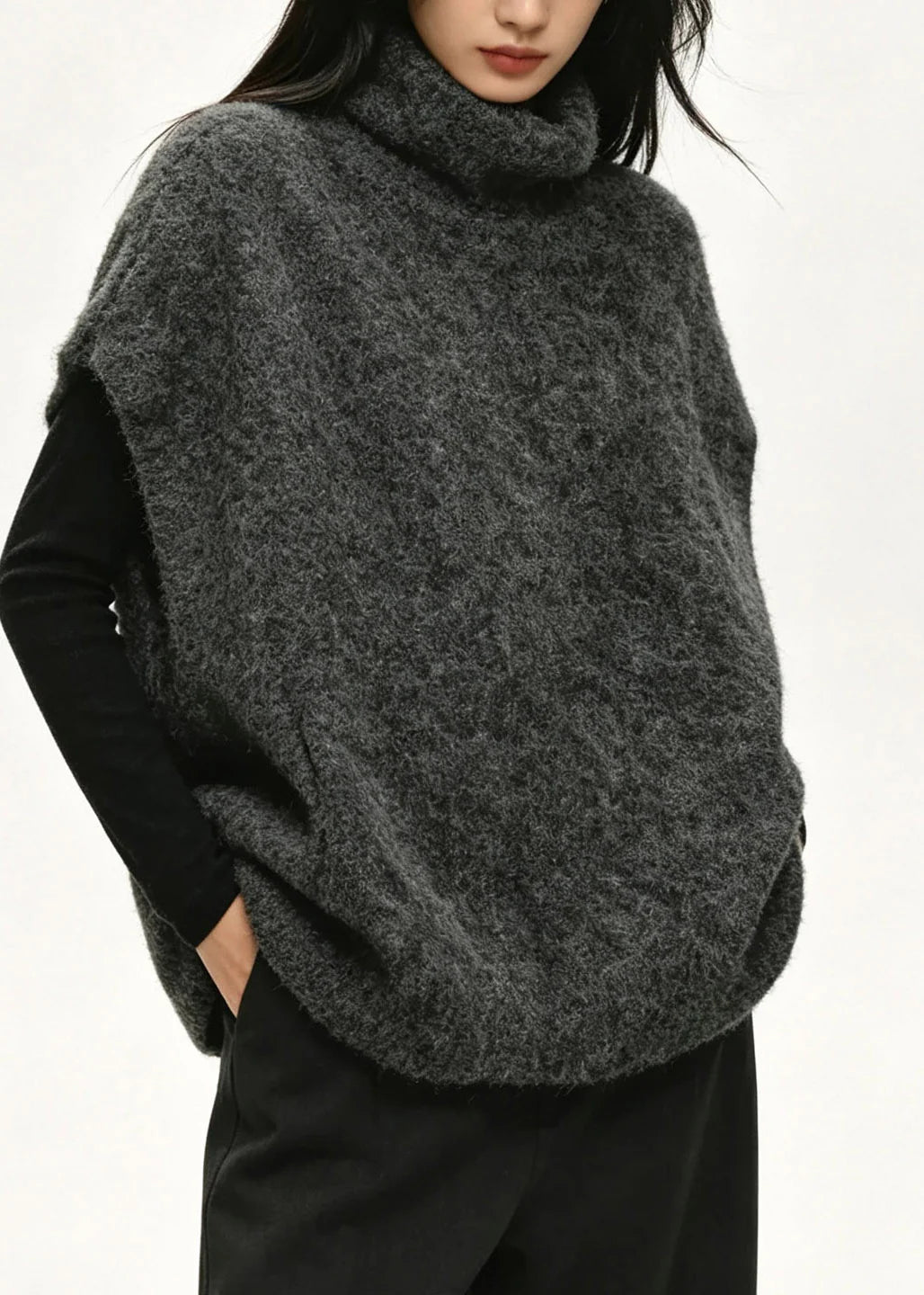 Women's Knit Waistcoat Casual Fit 3