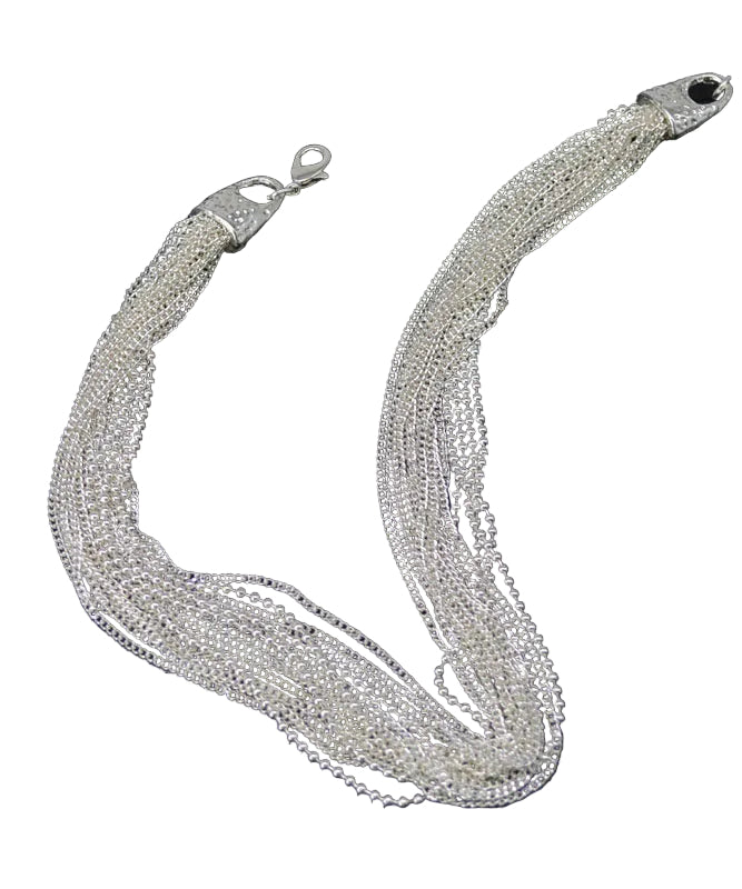 Women's Layered Bead Necklace Contemporary Style 1