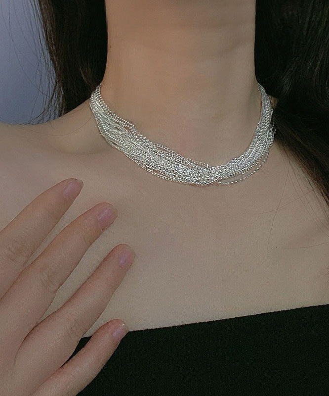 Women's Layered Bead Necklace Contemporary Style 2