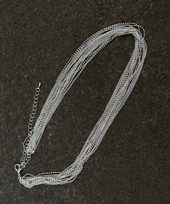 Women's Layered Bead Necklace Contemporary Style 3