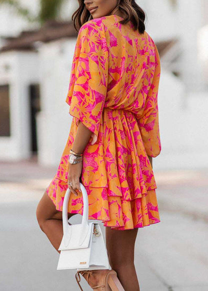 Women's Layered Dress Printed Summer Style 3