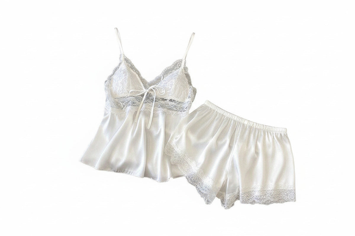 Women's Lingerie Set Lace Patchwork Backless 0