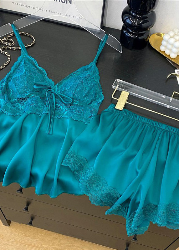 Women's Lingerie Set Lace Patchwork Backless 1