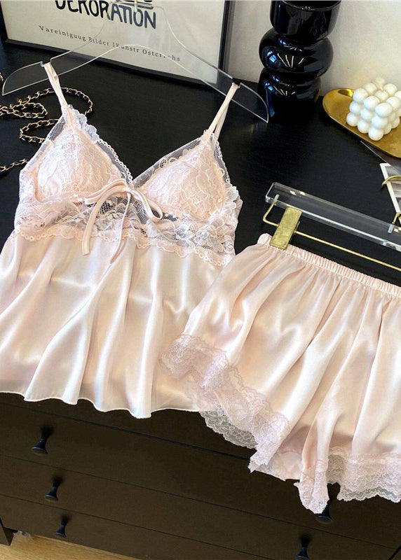 Women's Lingerie Set Lace Patchwork Backless 2
