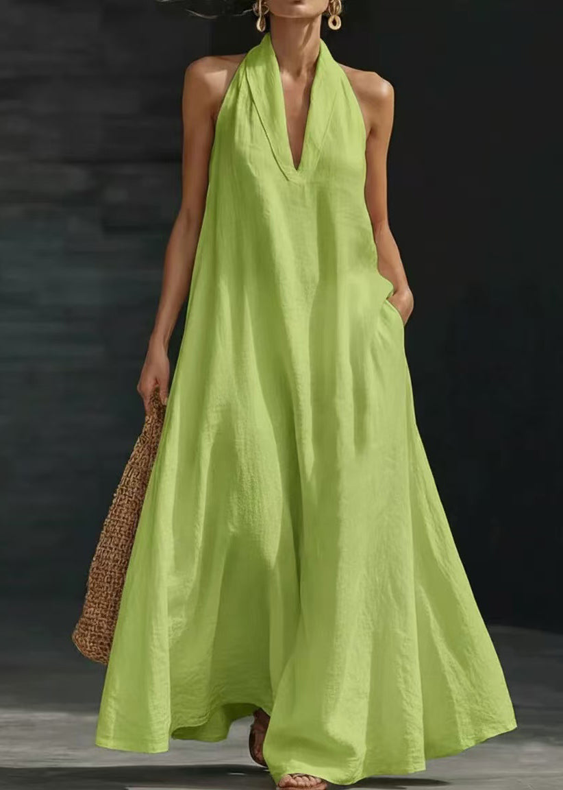 Women's Long Dress Oversized Sleeveless Casual 0