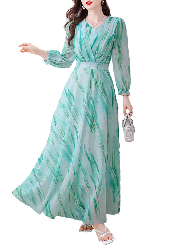 Women's Long Tunic Dress V Neck Fall Style 0