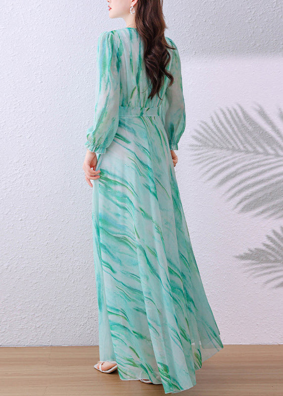 Women's Long Tunic Dress V Neck Fall Style 4