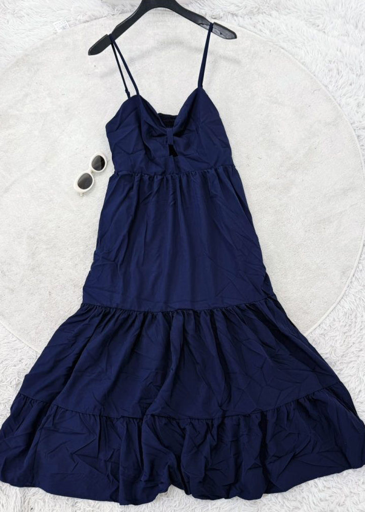 Women's Maxi Dress Fitted Patchwork Sleeveless 1