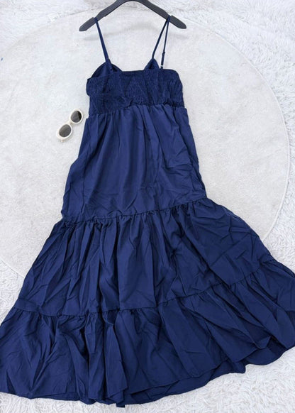 Women's Maxi Dress Fitted Patchwork Sleeveless 3