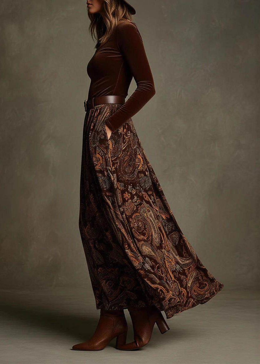 Women's Maxi Dress Patchwork Two-Piece Style 1