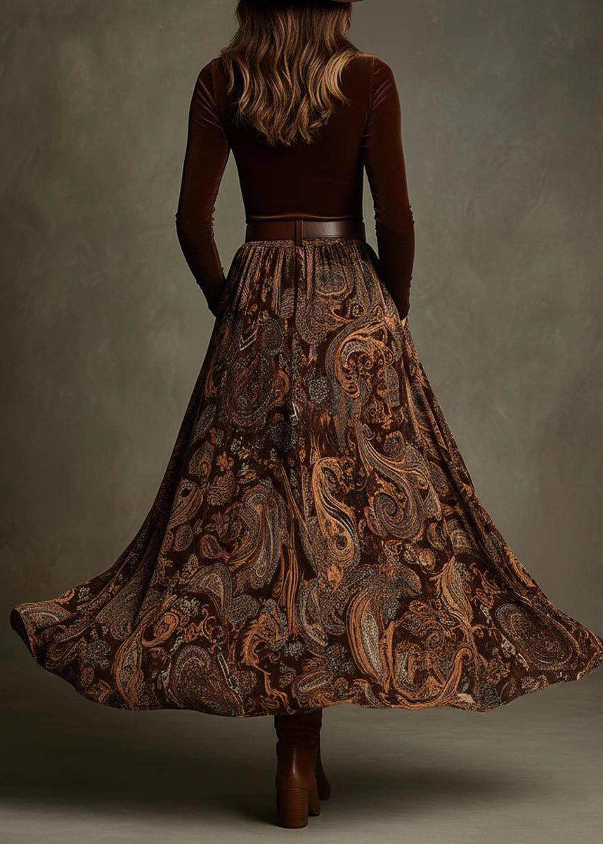 Women's Maxi Dress Patchwork Two-Piece Style 2