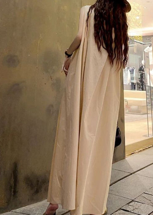 Women's Maxi Dress Sleeveless O-Neck Casual 3