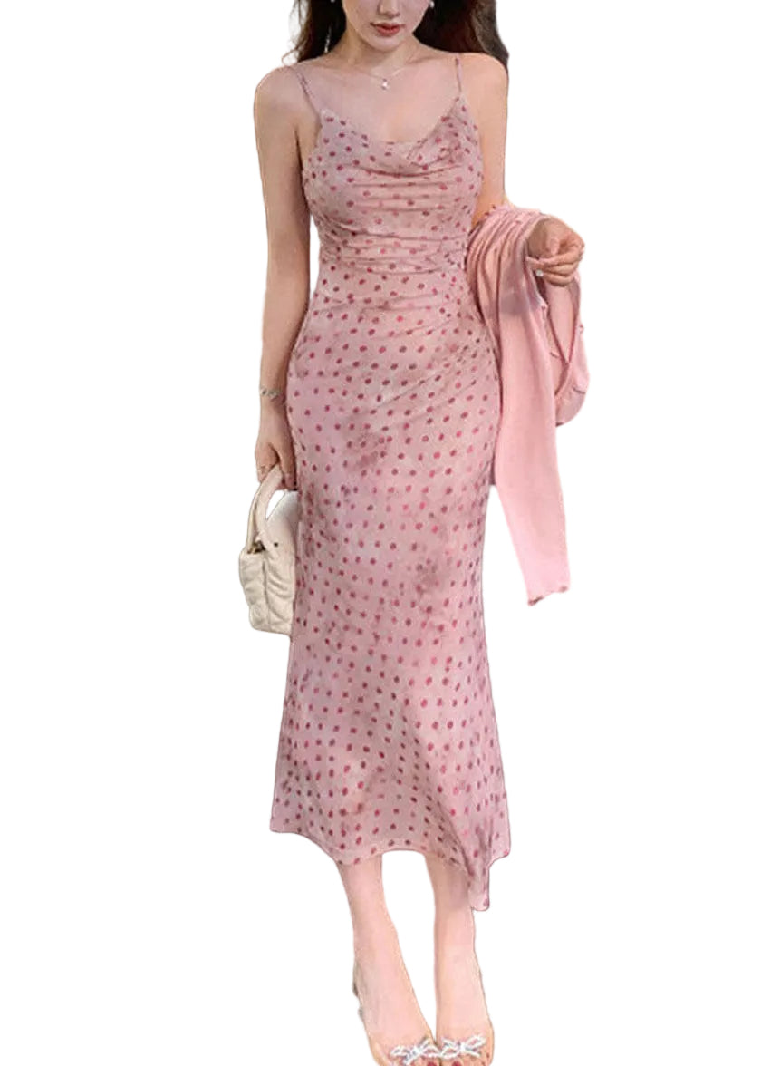 Women's Maxi Dress Spaghetti Strap Tulle 0