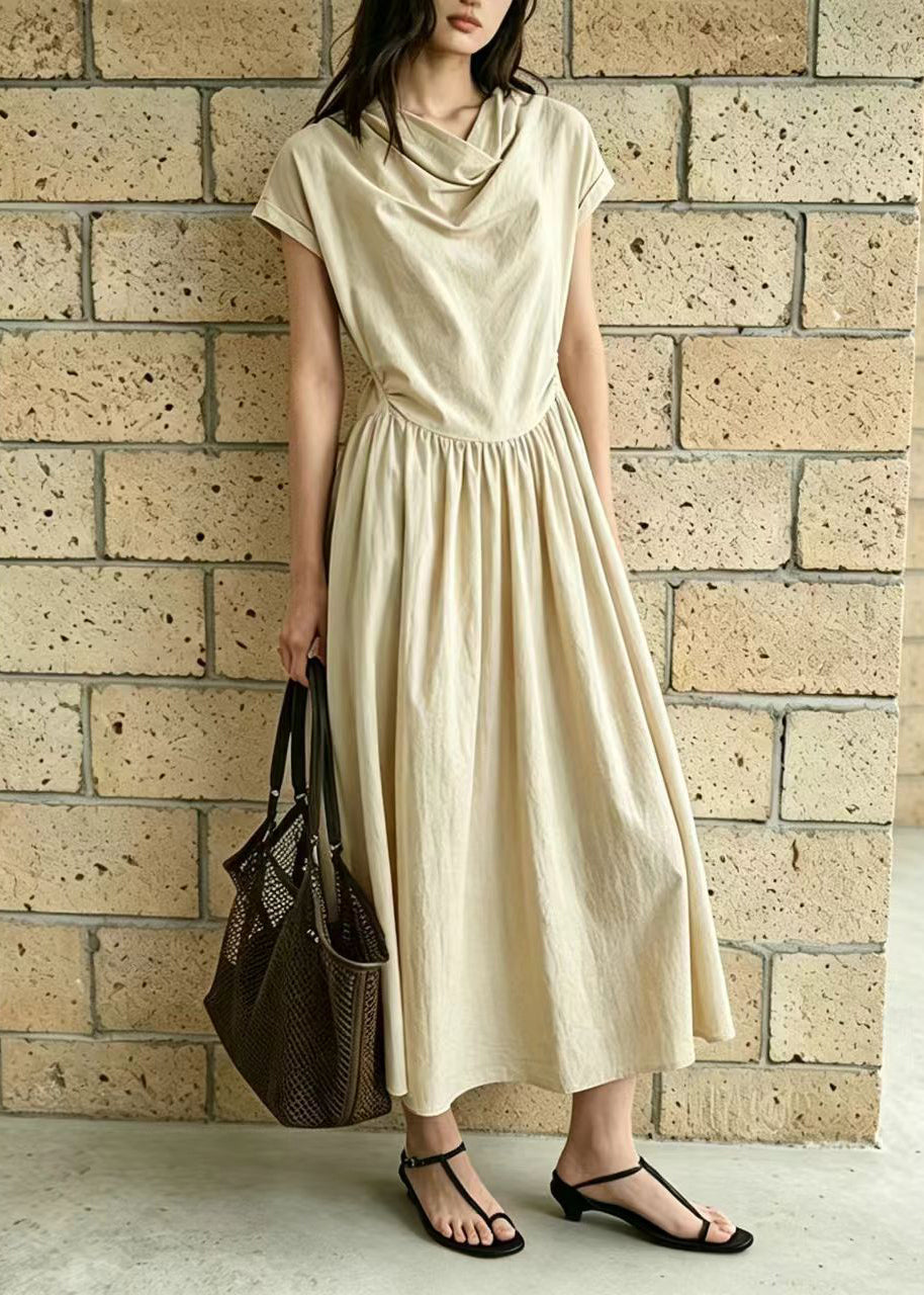 Women's Maxi Dress Tie Waist Summer Style 1