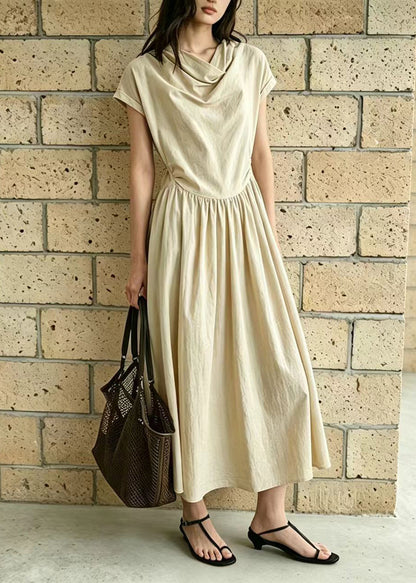 Women's Maxi Dress Tie Waist Summer Style 1