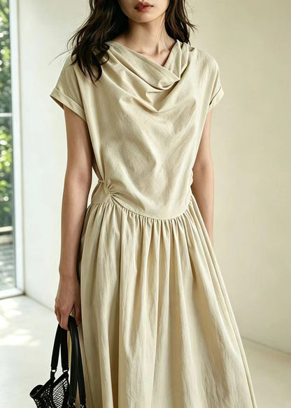 Women's Maxi Dress Tie Waist Summer Style 3