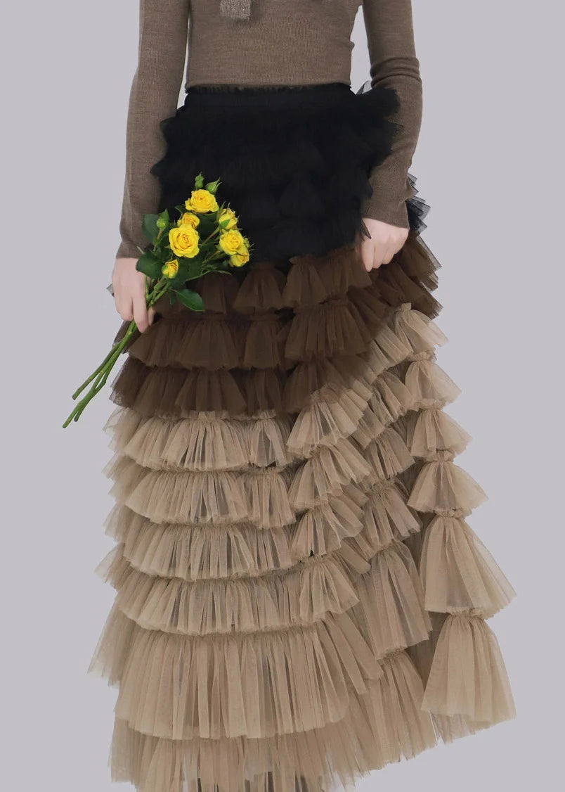 Women's Maxi Skirt Patchwork Design 2