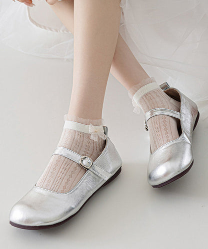 Women's Mid-Calf Socks Lace Bow Detail 3