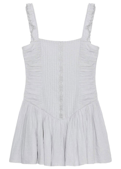 Women's Mini Dress Wrinkled Style Summer 4