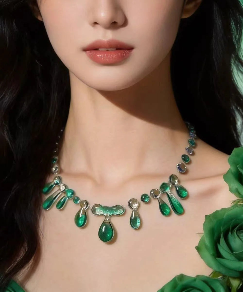 Women's Necklace Teardrop Vintage Style 0
