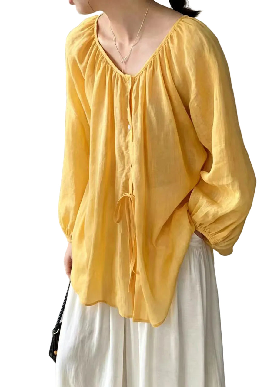Women's Oversized Blouse Boho Style 0