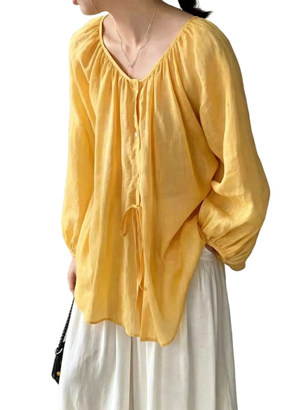 Women's Oversized Blouse Boho Style 0