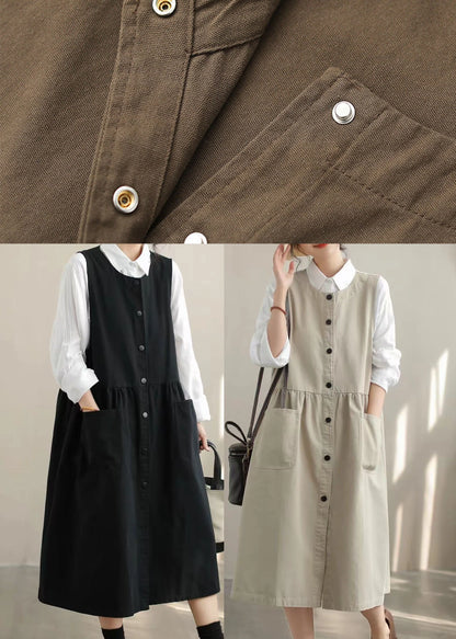 Women's Oversized Bohemian Dress Relaxed Fit 4