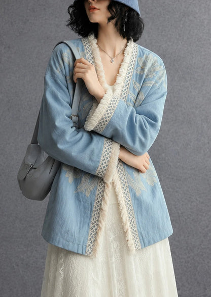 Women's Oversized Cardigan Embroidered Style 2