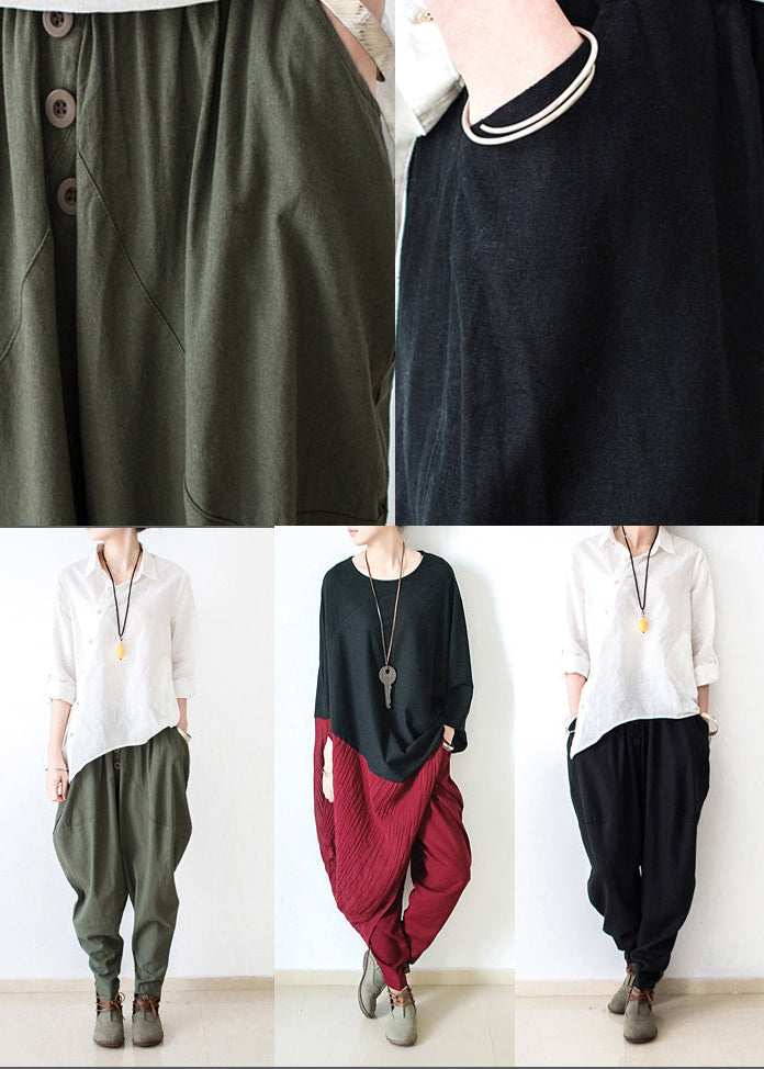 Women's Oversized Harem Pants Relaxed Fit 4