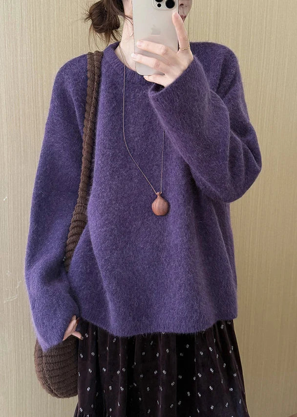Women's Oversized Knit Shirt Winter Style 2