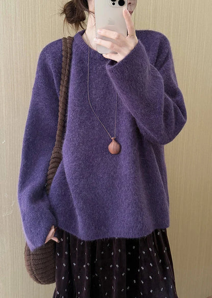 Women's Oversized Knit Shirt Winter Style 2