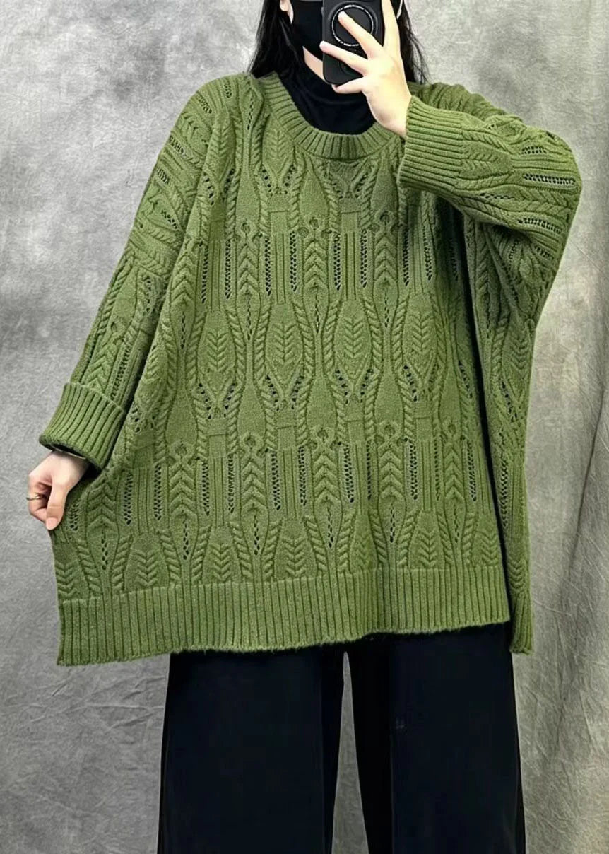 Women's Oversized Knit Top Bohemian Style 1
