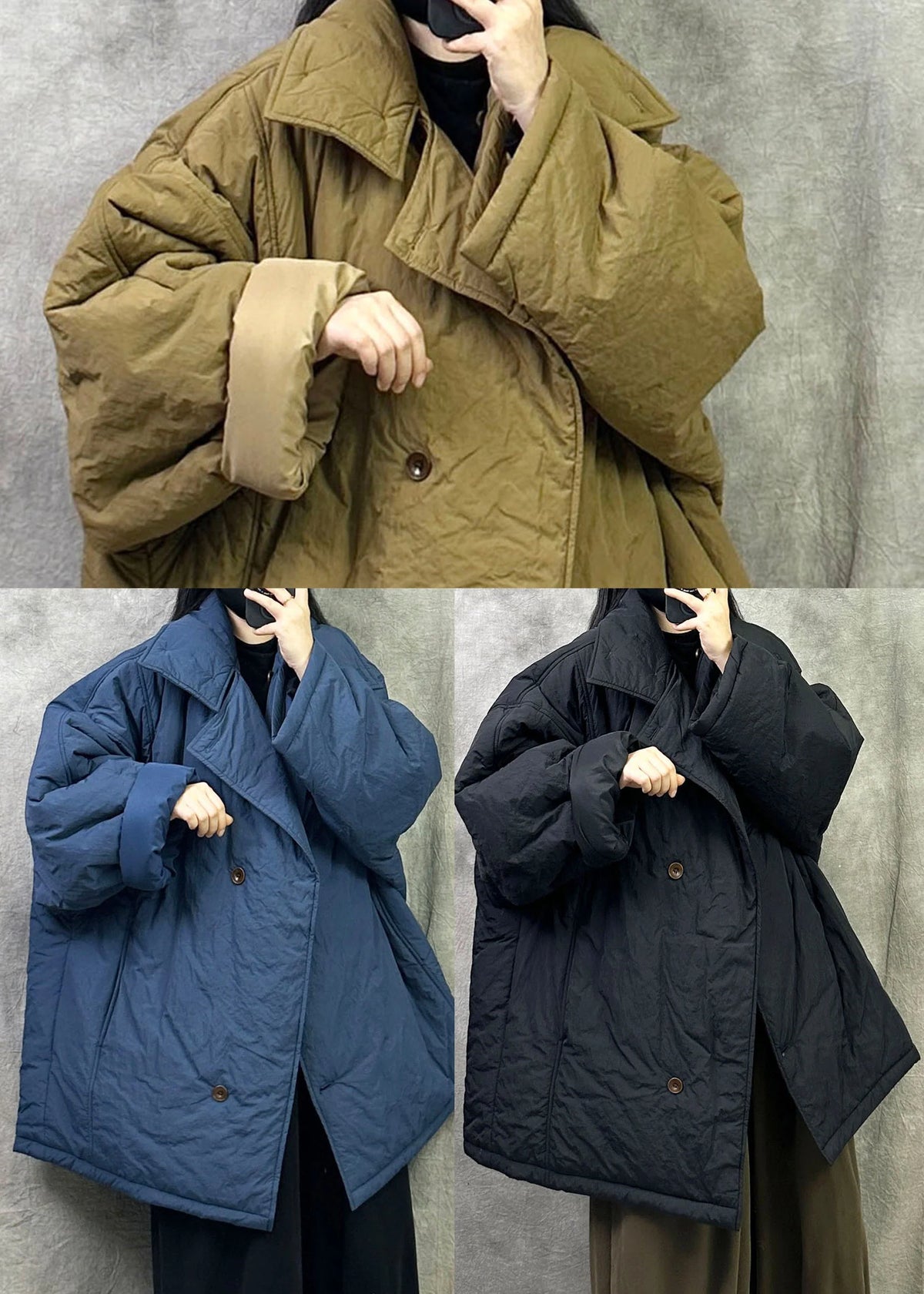 Women's Oversized Parka Jacket Warm Winter Style 4