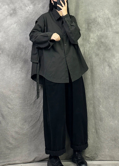Women's Oversized Patchwork Top Casual Style 2