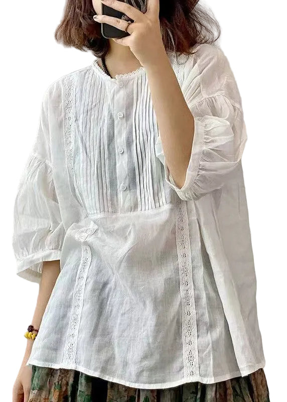 Women's Oversized Shirt Textured Style 0
