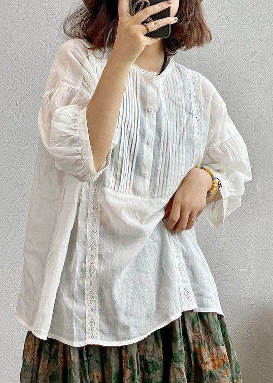 Women's Oversized Shirt Textured Style 1