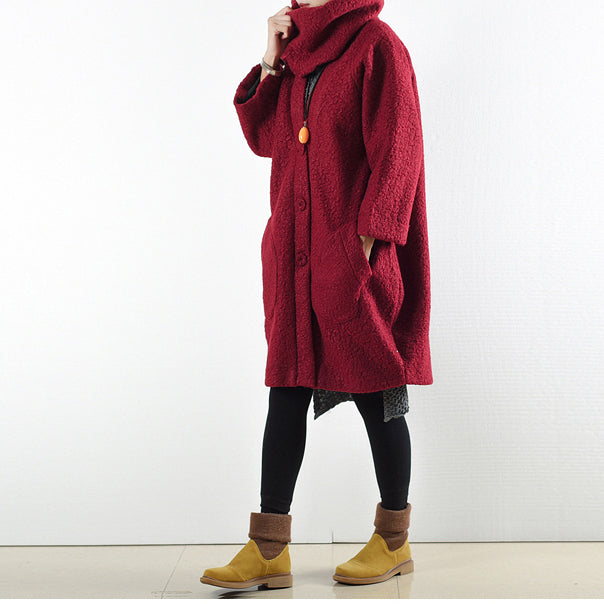 Women's Oversized Winter Coat Original Design 2